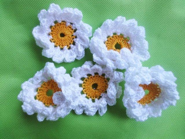 Двухъярусная РОМАШКА CAMOMILE Crochet