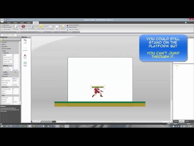 Construct Classic Tutorial: Platforms