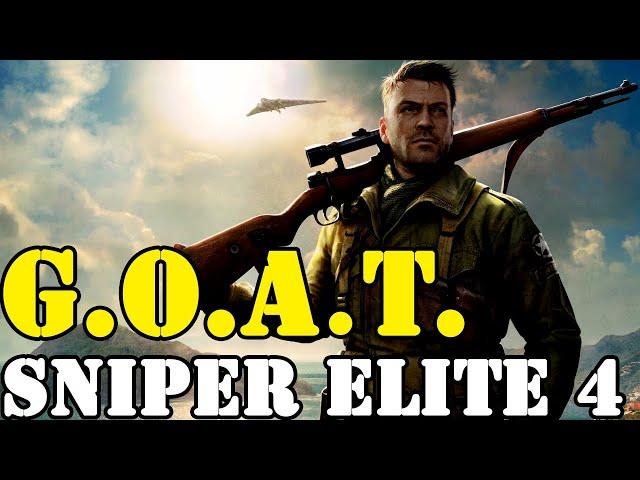 Sniper Elite 4 IS THE G.O.A.T. - (Sniper Elite 4 2022 Review - Preparing for Sniper Elite 5)