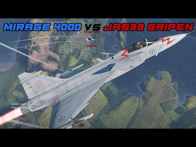 Mirage 4000 VS Gripen | Warthunder