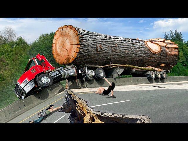 Dangerous Idiots Truck & Heavy Equipment Fails Compilation | Extreme Truck Idiots at Work #29