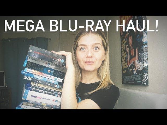 MEGA BLU RAY HAUL | Physical Media Update | Becca Johnson