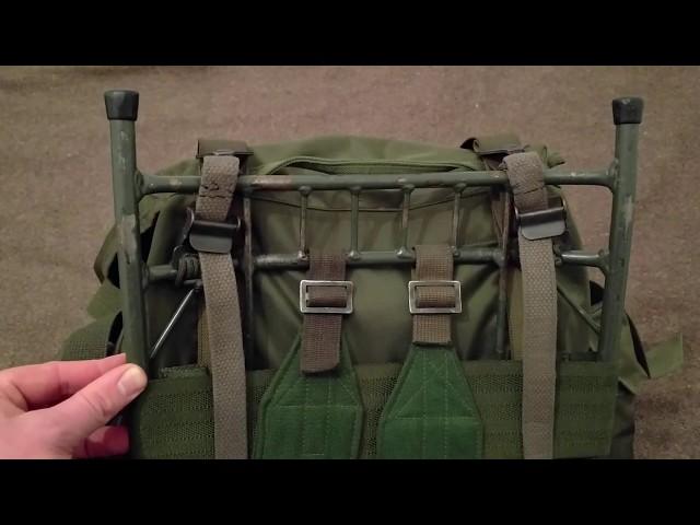 Austrian Alice pack modification for Swedish  LK35 frame