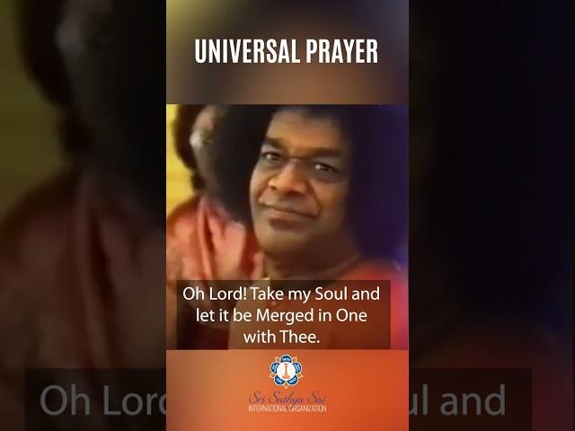 Best Prayer Written By Sathya Sai Baba