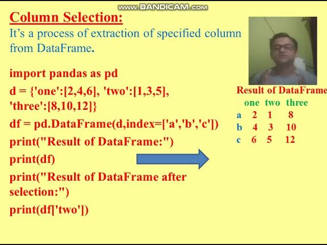 Data Handling using Pandas-I