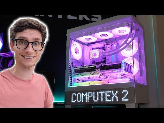You've NEVER Seen A PC Case Like THIS!  Phanteks Matrix at Computex 2025