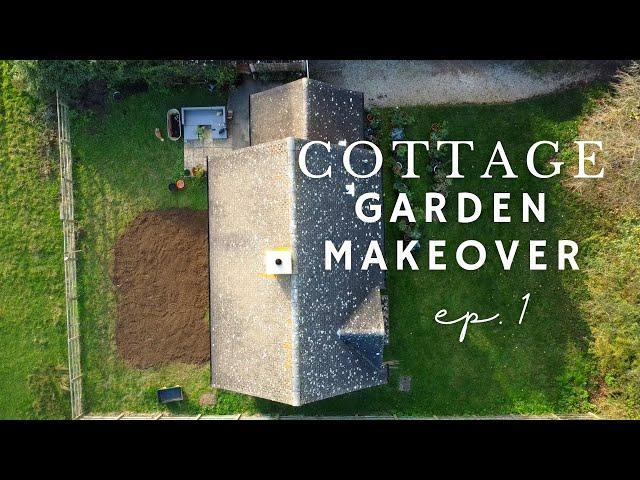 GARDEN MAKEOVER Episode 1 *Moving in & massive TOP SOIL delivery 