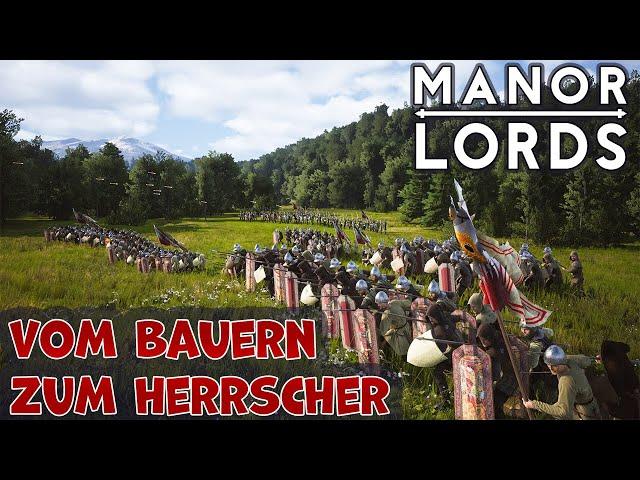 Der ABSOLUTE Traum für jeden Strategie und Aufbaufan #1 | Manor Lords Gameplay Deutsch