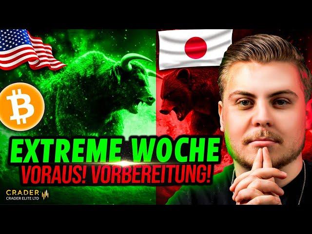 Extreme Woche voraus! Vorbereitung! #bitcoin #trading