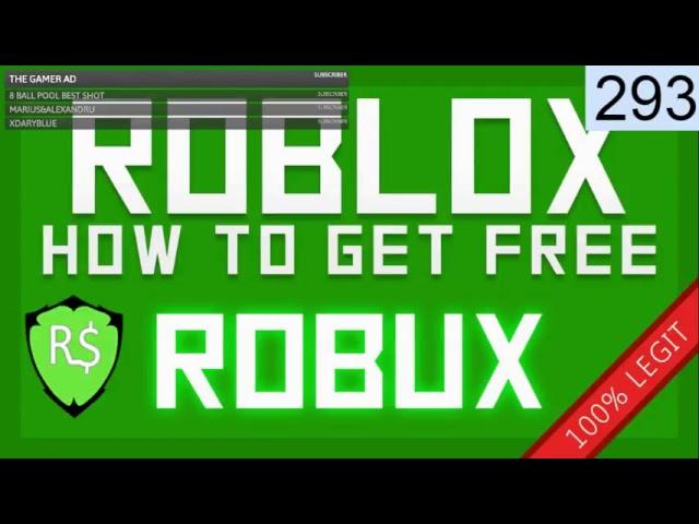 Free Robux Secret Site! Work 100% [This site work with roblox database]