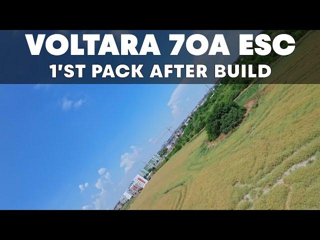 Voltara 70A ESC 1st pack after build | UNCUT