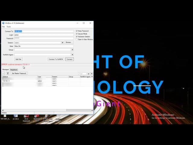 restore mikrotik router from backup file
