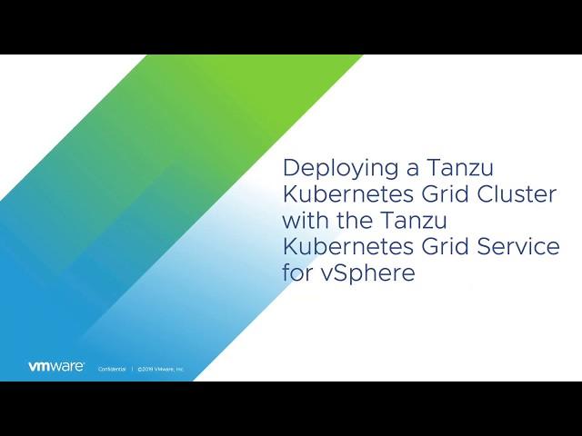 Dissecting a Tanzu Kubernetes Cluster Spec with the TKG Service for vSphere