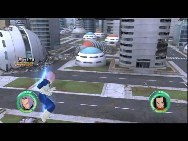Raging Blast Trunks Moveset