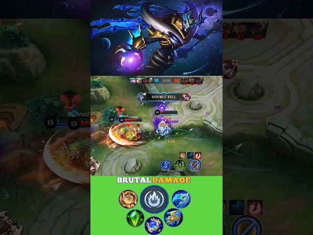 ZHASK BRUTAL DAMAGE WITH THIS NEW ENEMIES AND BUILD MLBB #zhask #mlbbesports