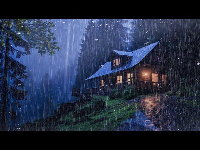 Perfect Rain Sounds For Sleeping And Relaxing - ASMR, Study, Rain And Thunder Sounds For Deep Sleep