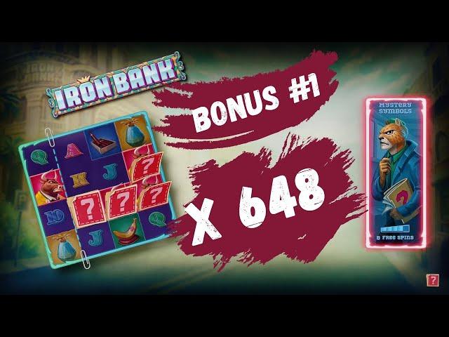 Заносы Недели.Iron Bank.TOP WINS CASINO