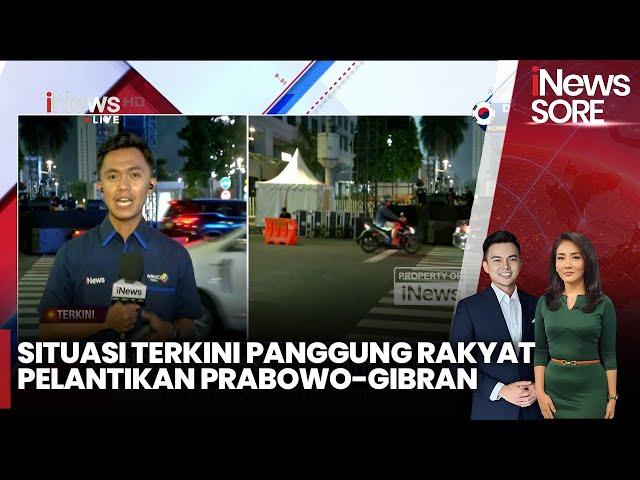 Situasi Terkini Panggung Rakyat Pelantikan Prabowo-Gibran - iNews Sore 19/10