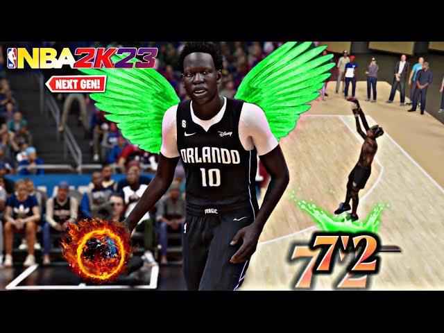 This *REALISTIC* 7’2 BOL BOL BUILD is GAME BREAKING in NBA2K23