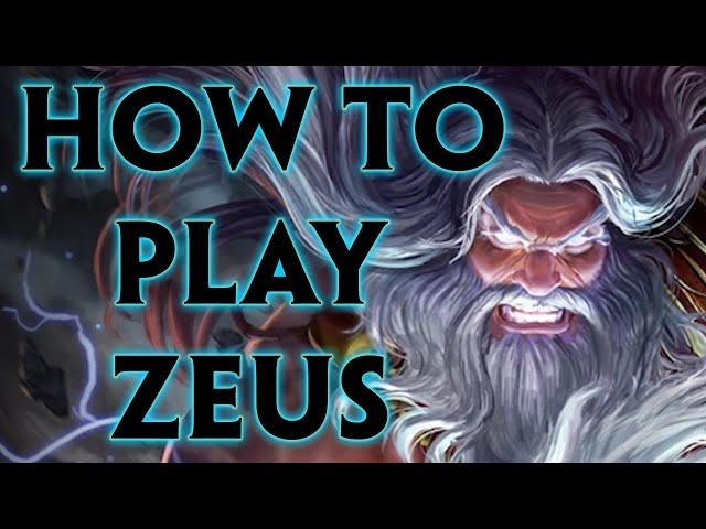 SMITE Zeus Guide Season 10