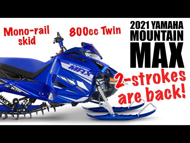 the SNOWEST show: The Mountain Max returns! And it's a 2-STROKE!