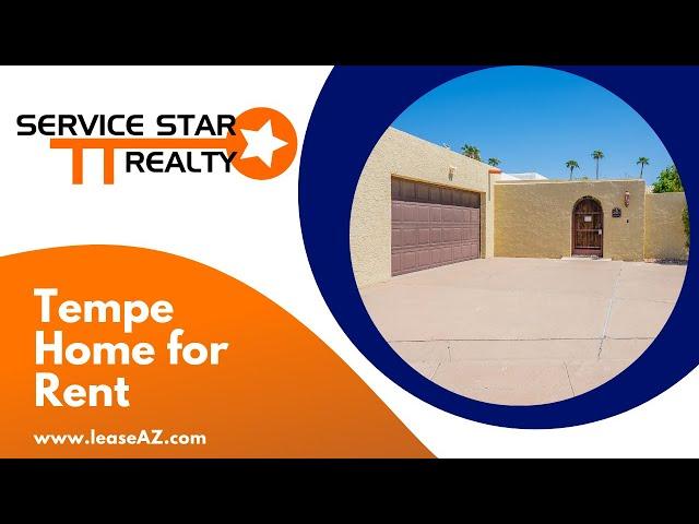 Tempe Homes for Rent 4BR/2.5BA by Tempe Property Management AZ | Service Star Realty