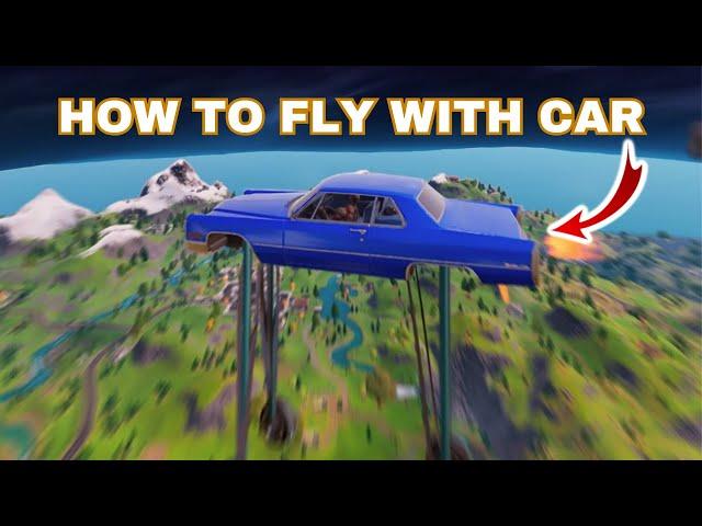 Fortnite How to FLY WITH CAR? How To Fly With Car In Fortnite?