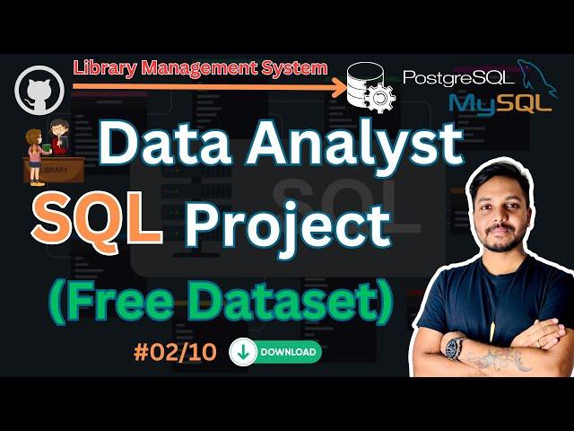 SQL Data Analysis Portfolio Project #02/10 | Beginner to Advanced Guide for Library Project SQL