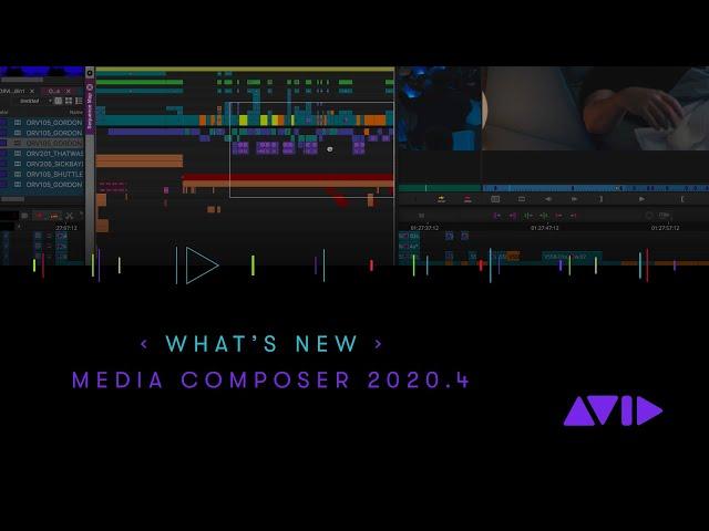 What's New in Media Composer 2020.4