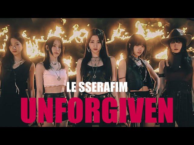 Учим песню LE SSERAFIM - UNFORGIVEN (feat. Nile Rodgers) | Кириллизация