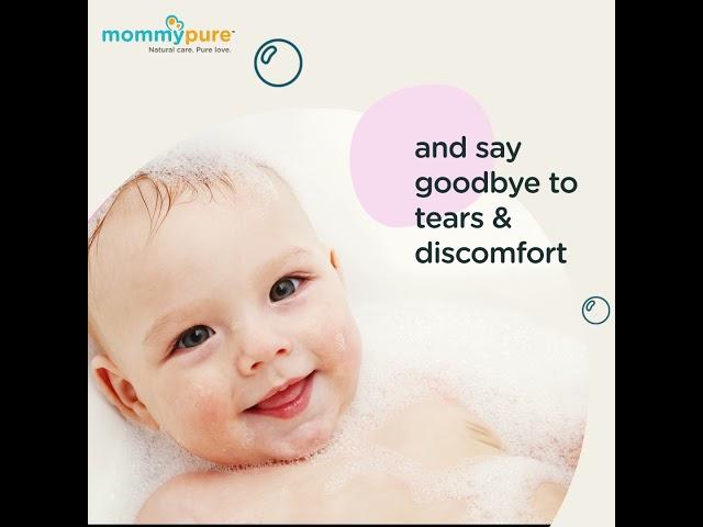 Mommypure Extra Gentle Tear Free Baby Shampoo-The best natural solution for your baby’s hair care