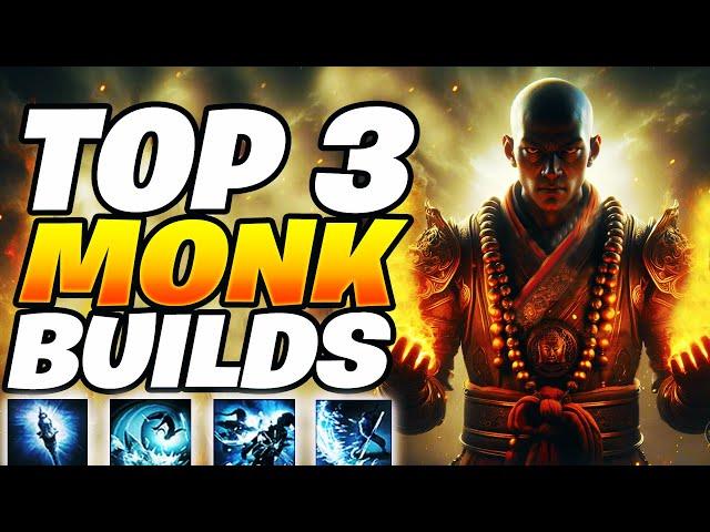 TOP 3 Best MONK Builds In POE 2! Path of Exile 2 Monk Builds (POE 2 BUILDS)