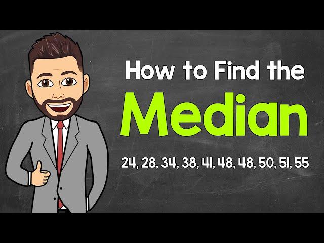 Finding the Median | Math with Mr. J