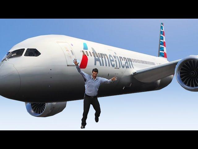 Giant American Plane Runway Overrun Emergency Landing But Crashed In New Map Gta5 -X-Plane 11