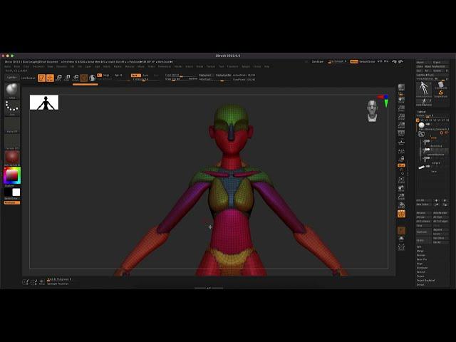 Character Blockout - Part 10 - ZRemeshed and Remesh by Union - 2022