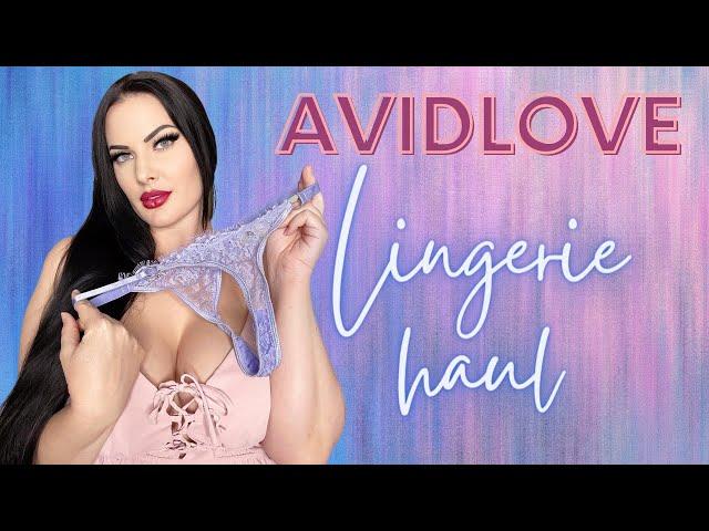 AVIDLOVE | STUNNING LINGERIE TRY ON HAUL