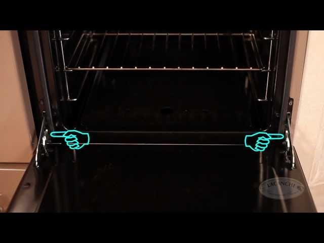 How to remove the Oven Door on a Lacanche Range