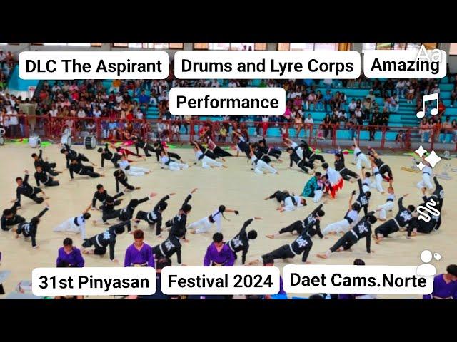 Vlog #503 #The Aspirant Drums And Lyre corps 31st Pinyasan Festival2024 Winning/Amazing Performance.