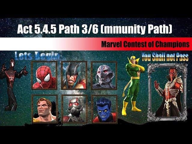 Act 5.4.5 Path 3/6 (Immunity) - Marvel Contest of Champions