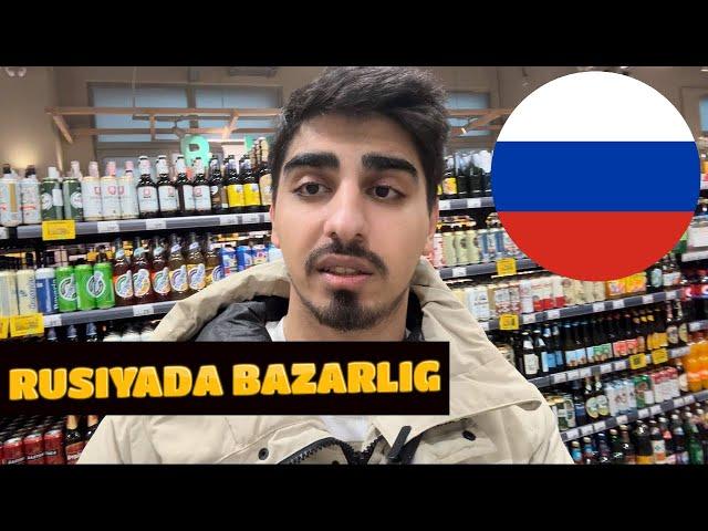 RUSIYA MAGAZALARINDA QIYMETLER MOSKVA 50AZNLIK BAZARLIG-2660RUB VLOG