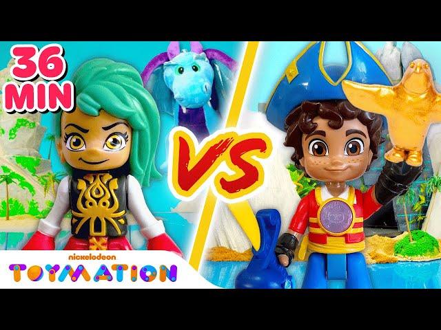 Santiago Rescues Pirate Treasure & More Toy Adventures! | 30 Minute Compilation | Toymation