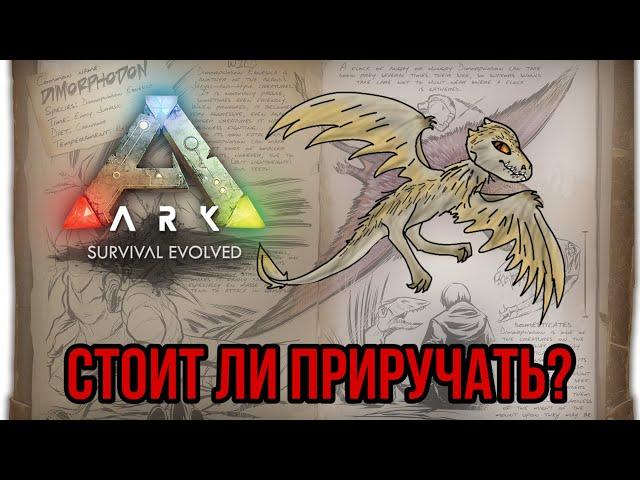 Диморфодон ARK MOBILE | Стоит ли приручать? | Диморфодон Арк Мобайл | Арк Мобайл