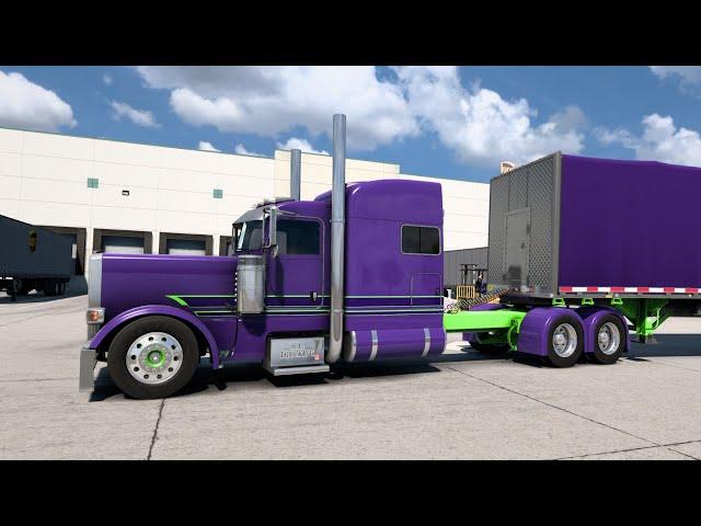 Custom 389 Peterbilt - (West Coast Hauling) - 600hp Cummins - American Truck Simulator