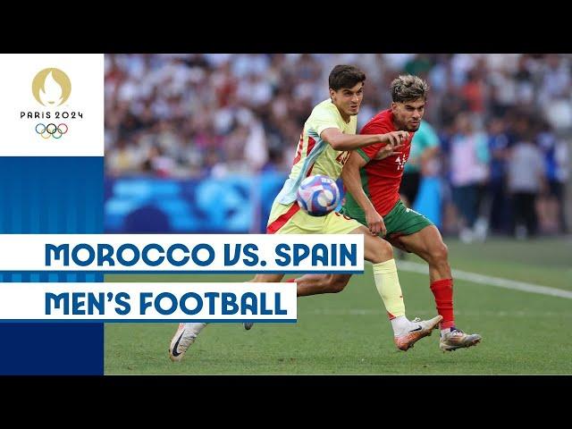  Morocco vs. Spain  | Men's Football Semi-Final | #Paris2024 Highlights