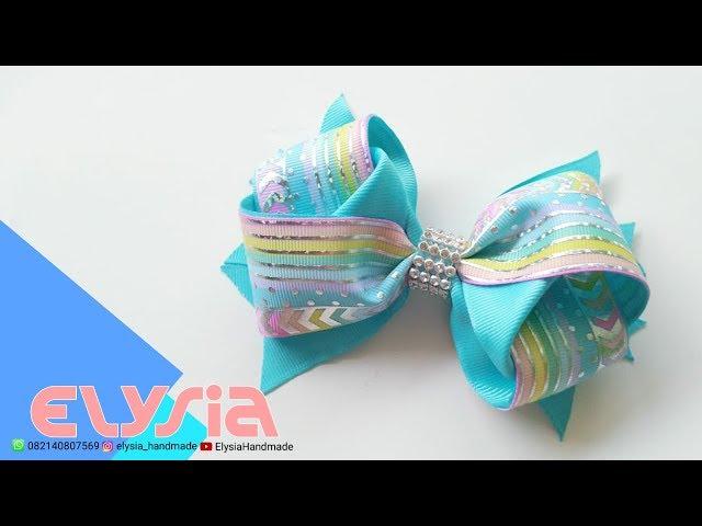 Laço Anita  Ribbon Bow  DIY by Elysia Handmade