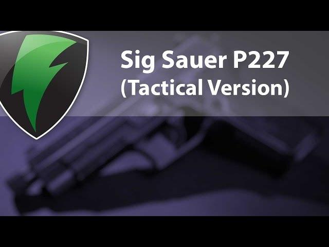 Sig Sauer P227 Tactical .45 ACP - Review, Shooting, Takedown and Reassembly