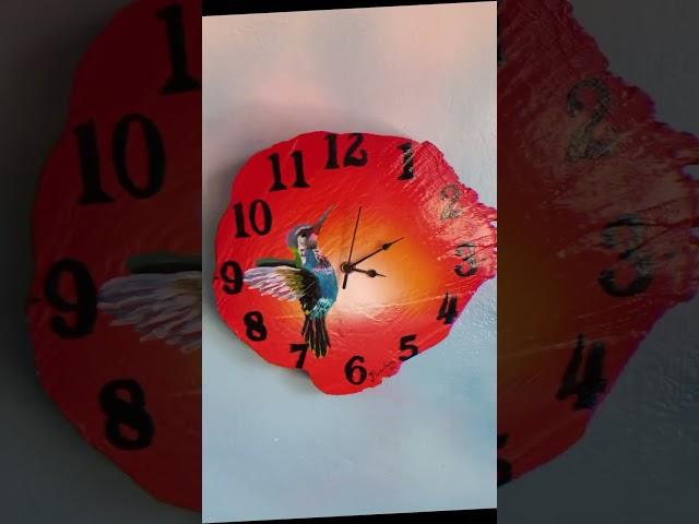 Reloj colibri #artist #artesanato #viral #colibrí #estetica