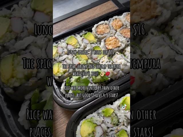 IKYU NYC sushi check  (Upper East Side, Manhattan)