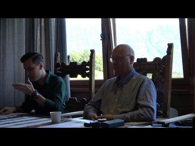 Re-Writing the Future: Ethan X. Clarke & Carl Abrahamsson presenting at Brunnenburg Castle