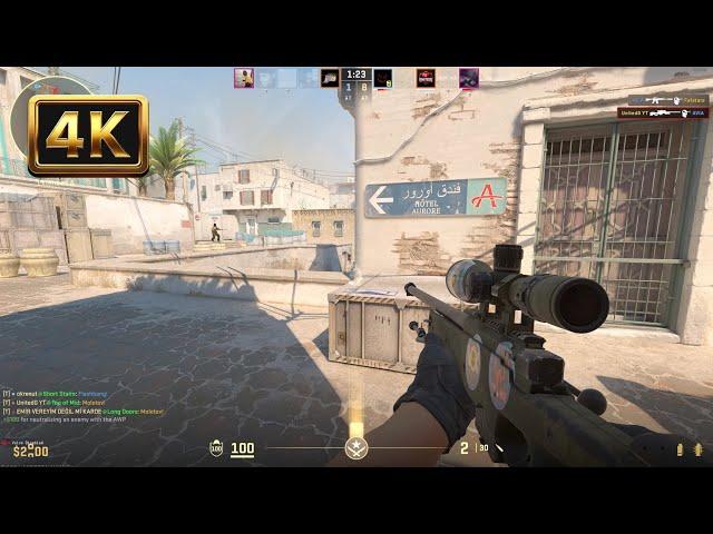 Counter Strike 2 Gameplay 4K (No Commentary)